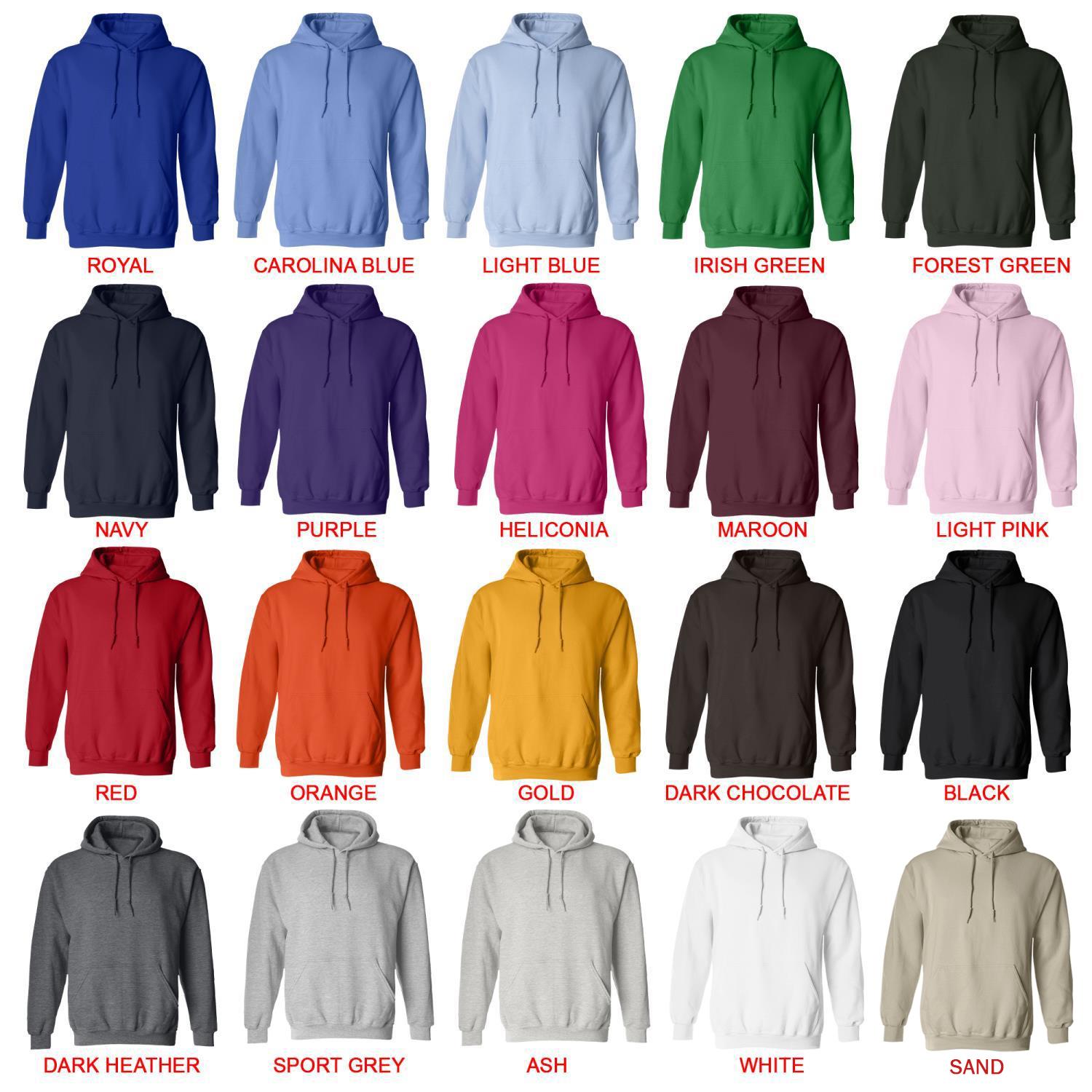 hoodie color chart - ITZY Merch