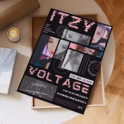 ITZY Iconic Performance Wall Art