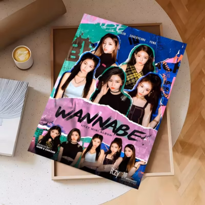 ITZY Girl Group Wall Art