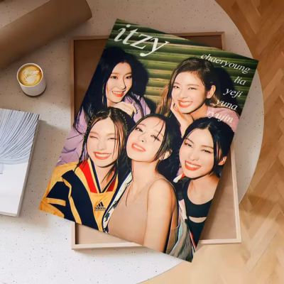 ITZY Aesthetic Wall Art