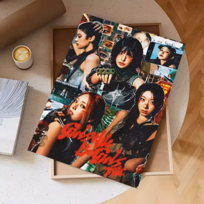 ITZY Classic K-Pop Wall Art