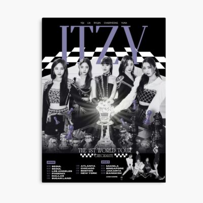ITZY World Tour Poster