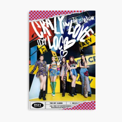 ITZY Crazy In Love Poster Poster