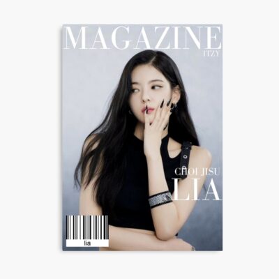 ITZY Lia Magazine Cover Poster