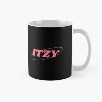 ITZY Aesthetic Kpop Cute Black Mug