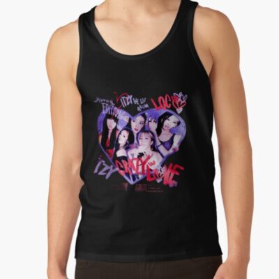 ITZY Graphic Retro Tank Top