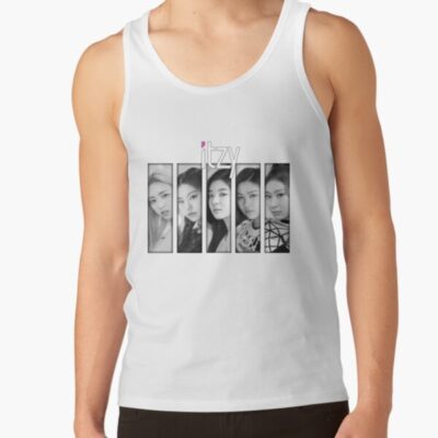 ITZY Members Kpop Art Design Bw Tank Top