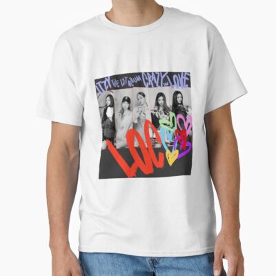 ITZY Crazy In Love Album Cover T-shirt