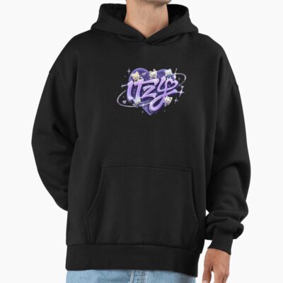 ITZY Cosmic Era K Pop Galaxy Logo Hoodie
