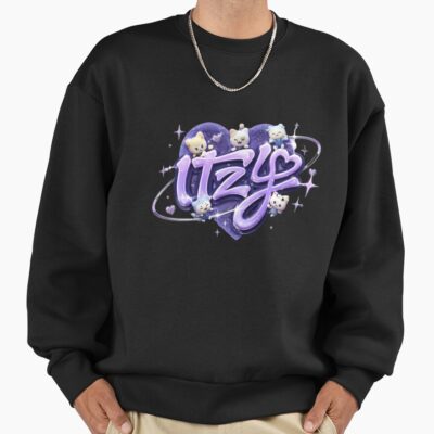 ITZY Cosmic Era K Pop Galaxy Logo Sweatshirt