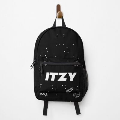 ITZY Galaxy Black White Backpack