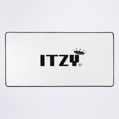 ITZY Crown Black Mouse Pad