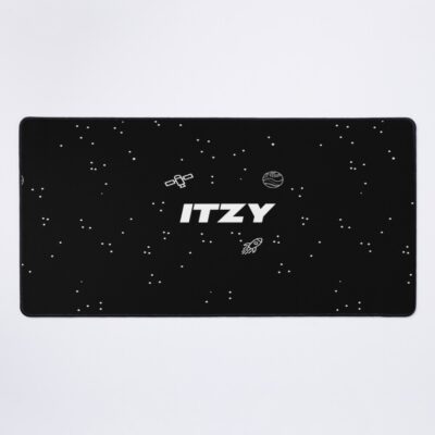 ITZY Galaxy Black White Mouse Pad