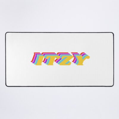 ITZY Stacked Letters Mouse Pad