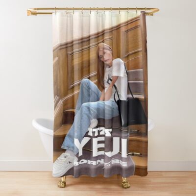 ITZY Yeji Simple Shower Curtain