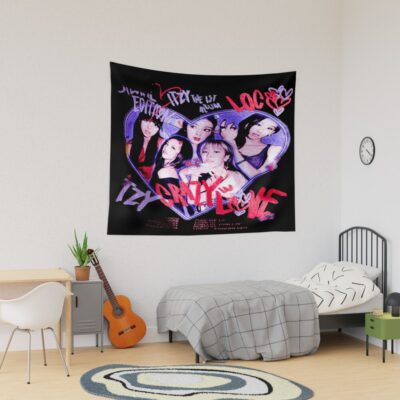 ITZY Simple Kpop Tapestry