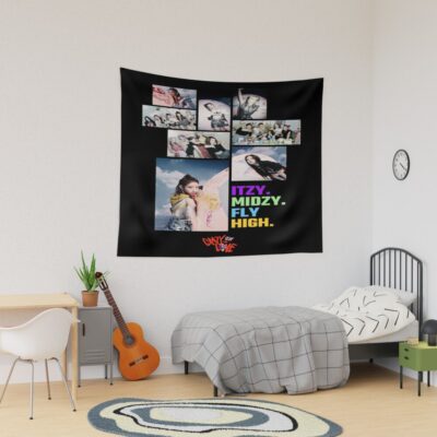 ITZY Midzy Fly High Tapestry