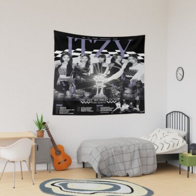 ITZY World Tour Tapestry